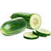 With Peel Cucumber
