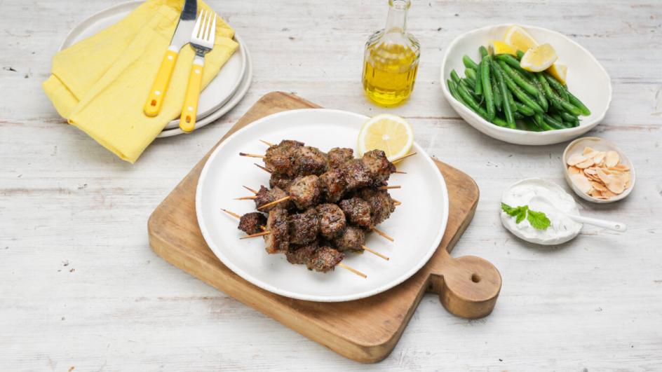 Herbed French Style Roast Lamb Skewer