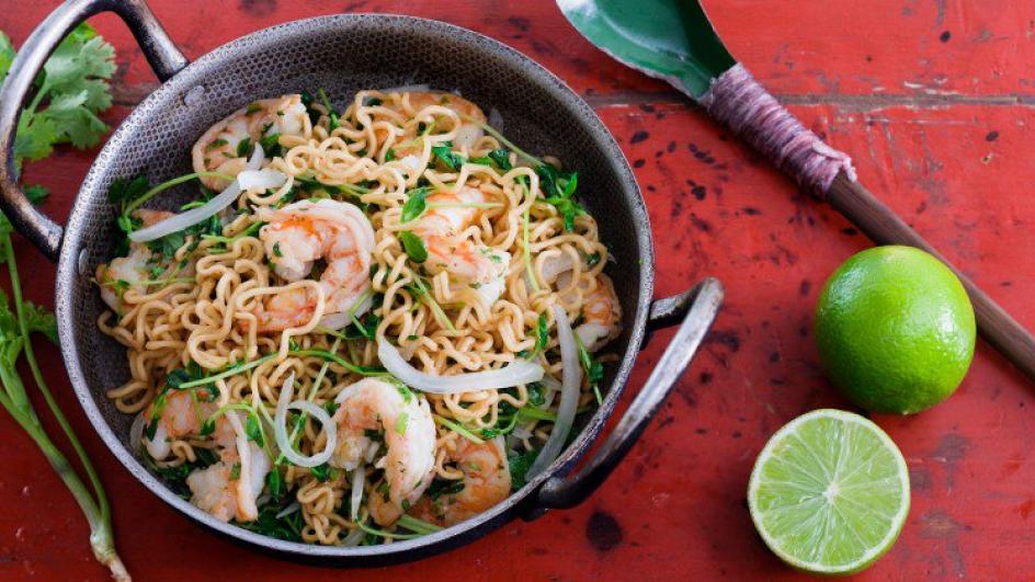 Prawn Noodle Stir Fry