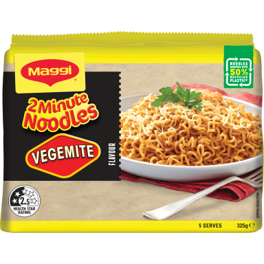 MAGGI 2 Minute Noodles Vegemite Flavour MAGGI Australia