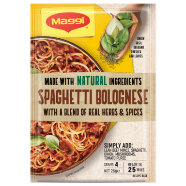 Spaghetti Bolognese Recipe Base FOP
