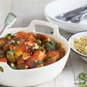 Chicken Tagine with Dates and Green Olives