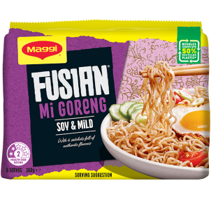 MAGGI FUSIAN Noodles Mi Goreng Soy & Mild Spice Flavour