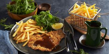 Herbed Veal Schnitzel