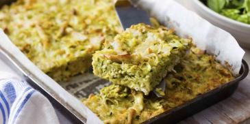 Pesto Chicken Noodle Bake