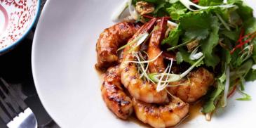 Honey Soy BBQ Prawns